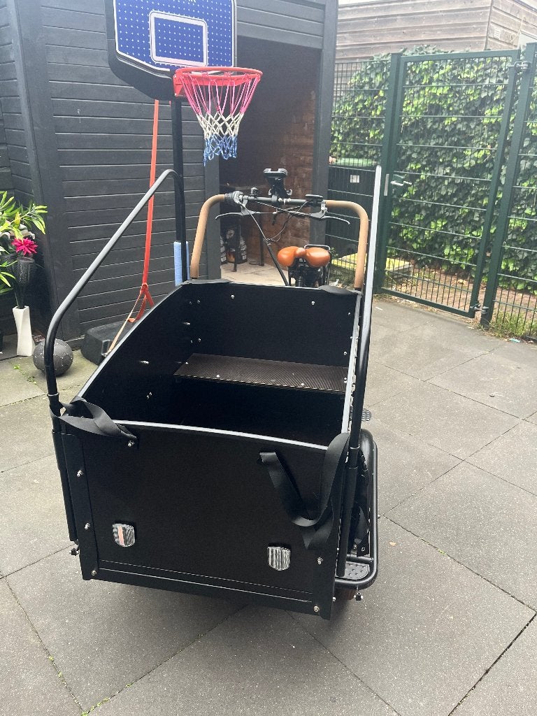 Troy elektrische Bakfiets, 4 kinderen of meer, Zo goed als nieuw, Elektrisch, Ophalen