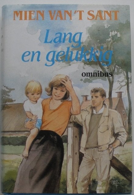 Omnibus - Lang en gelukkig - Mien van 't Sant, Boeken, Romans, Ophalen of Verzenden, Zo goed als nieuw, Nederland, Mien van 't Sant