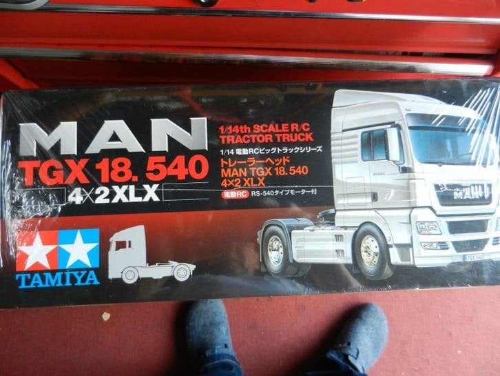 Tamiya MAN Truck 114, Ophalen of Verzenden, Nieuw, Elektro, Auto onroad
