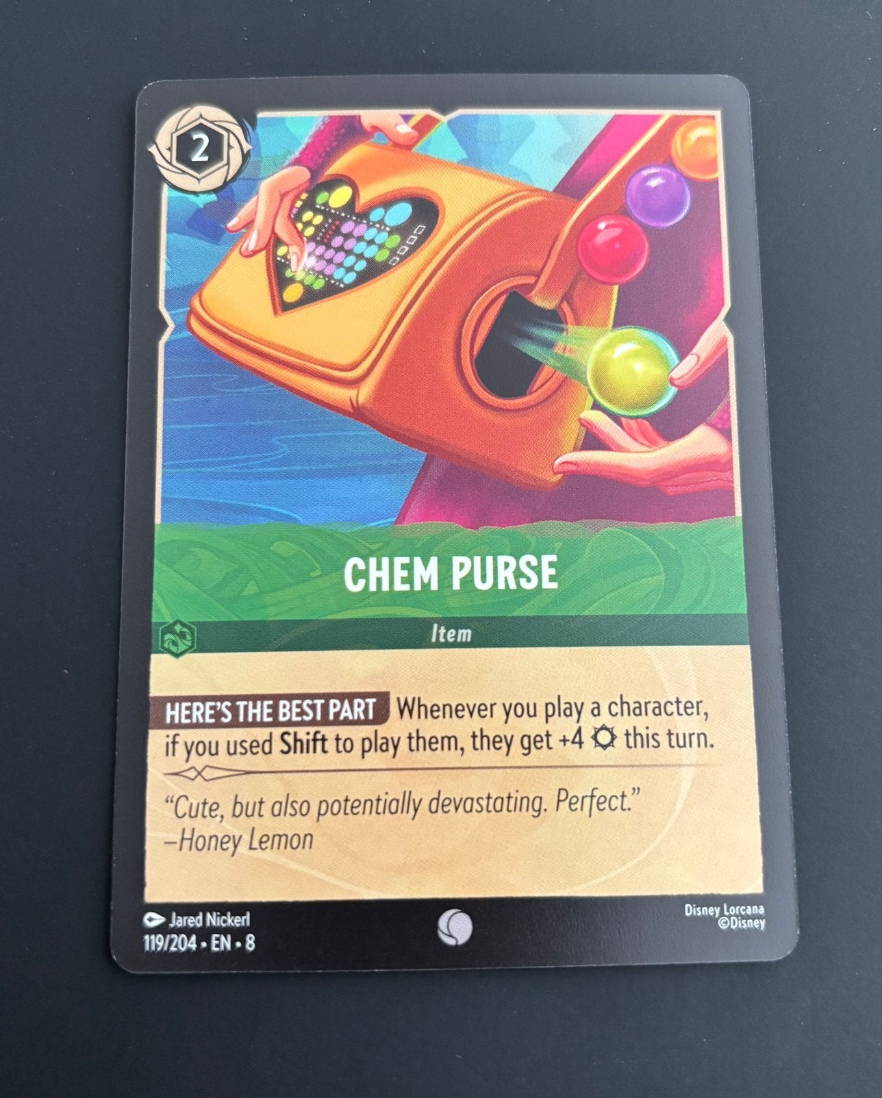 Reign of Jafar - Chem purse - 119/204 EN-8, Ophalen of Verzenden, Nieuw, Losse kaart