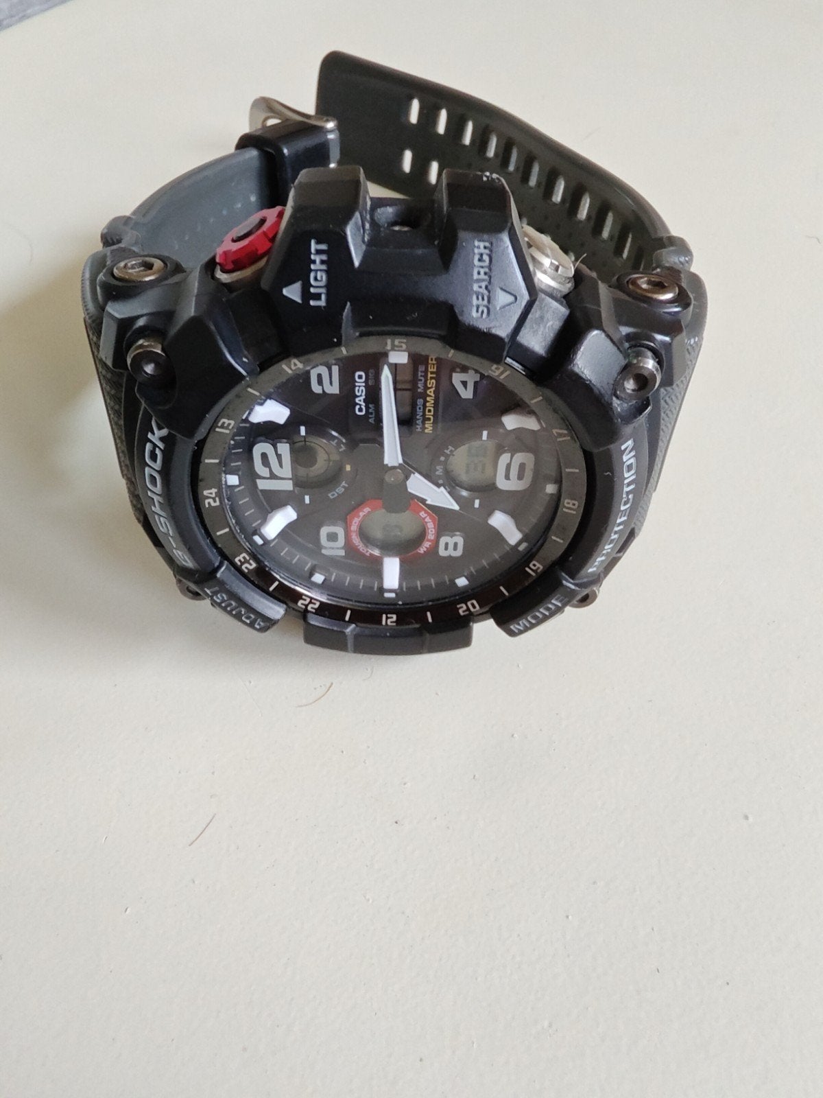 CASIO MUDMASTER 
GSG-100-1A8, Ophalen of Verzenden, Zo goed als nieuw, Kunststof, Casio