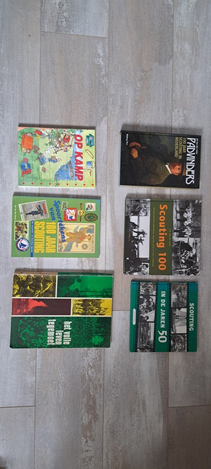 Scouting boeken collectie - 6 stuks, Ophalen of Verzenden, Gelezen, J.H. van der Steen