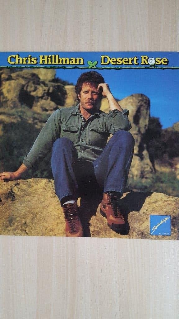 Chris Hillman Desert Rose LP Byrds, LP, Ophalen of Verzenden, Zo goed als nieuw, 12 inch