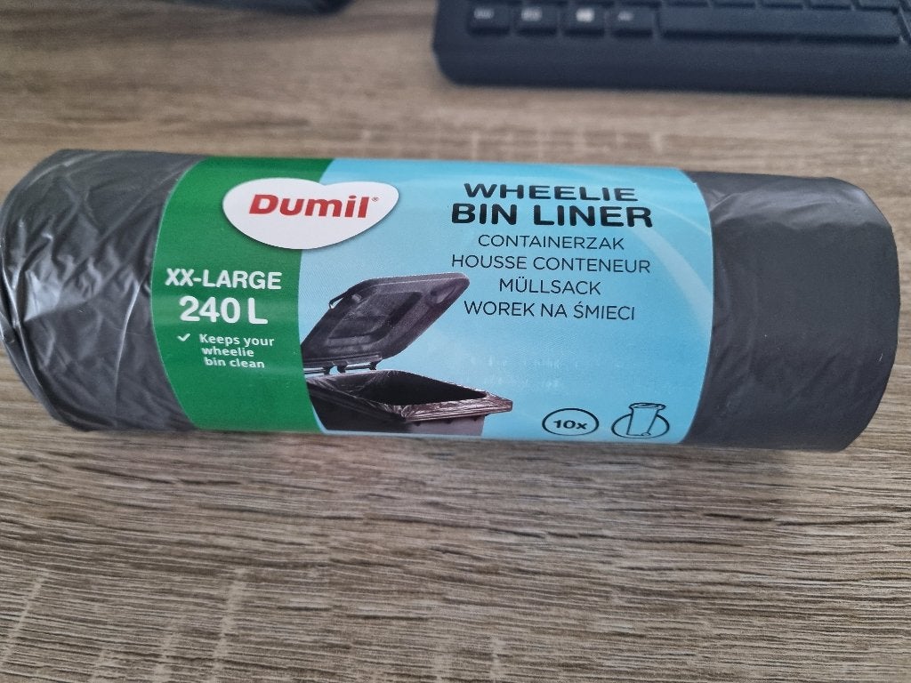 DUMIL WHEELIE BIN LINNER CONTAINERZAK, 40 liter of meer, Ophalen, Nieuw, Overige materialen