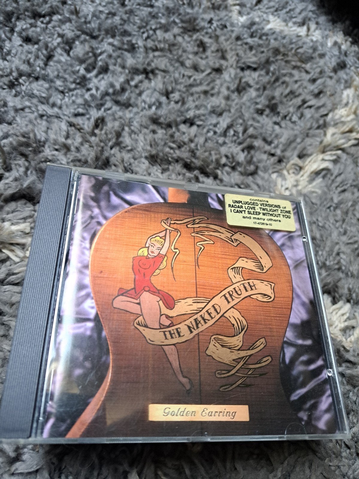 cd Golden earing The naked truth, Ophalen, Zo goed als nieuw, Poprock