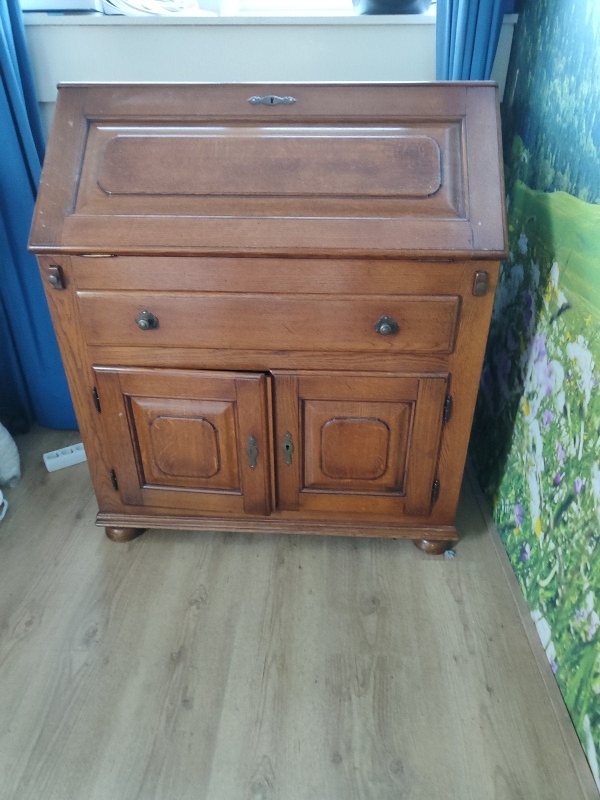 Antieke secretaire - 91x47x104 cm, Ophalen, Gebruikt, Klassiek, Antiek