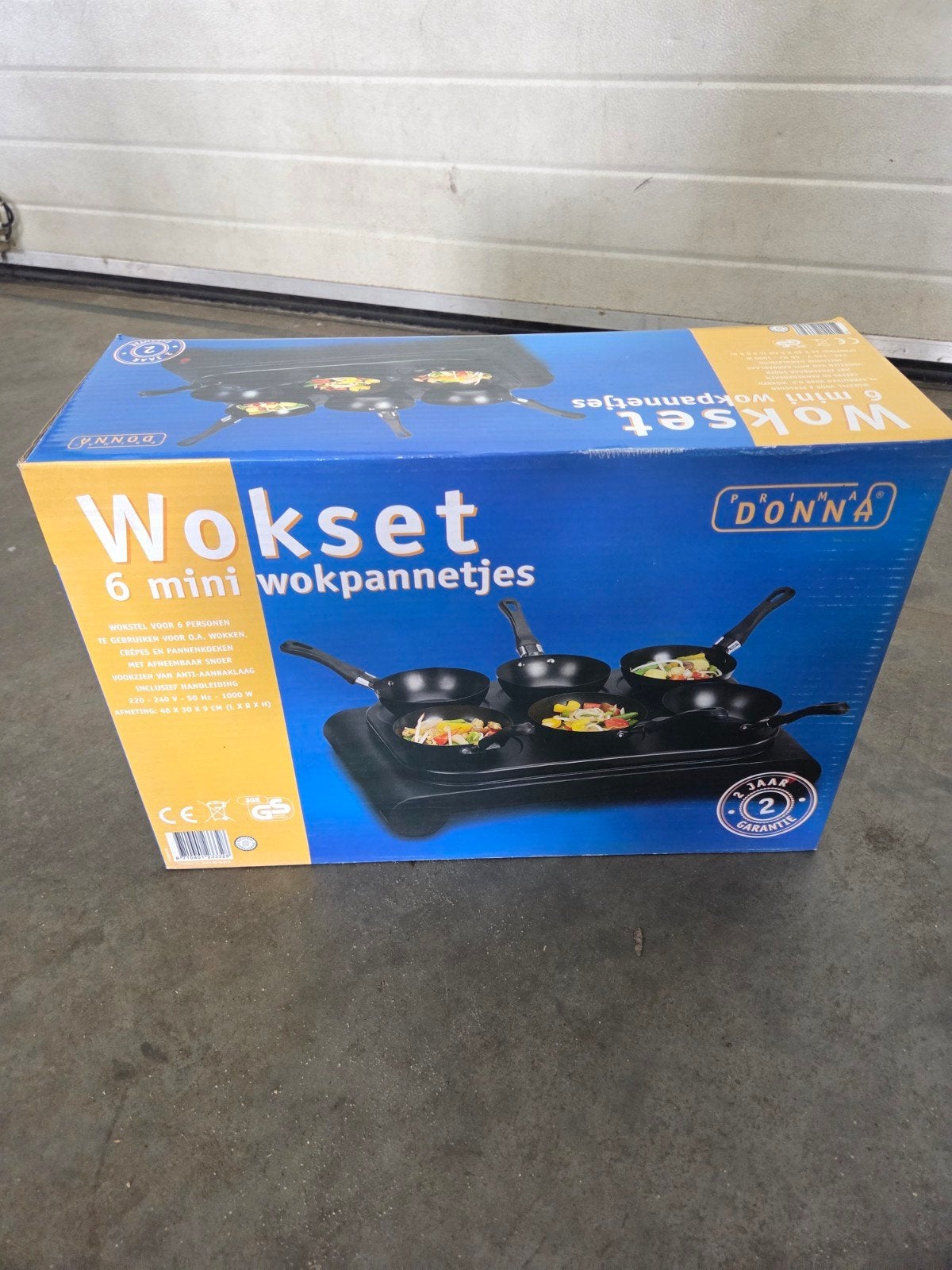 Donna Wokset - 6 mini wokpannetjes, Ophalen of Verzenden, Nieuw