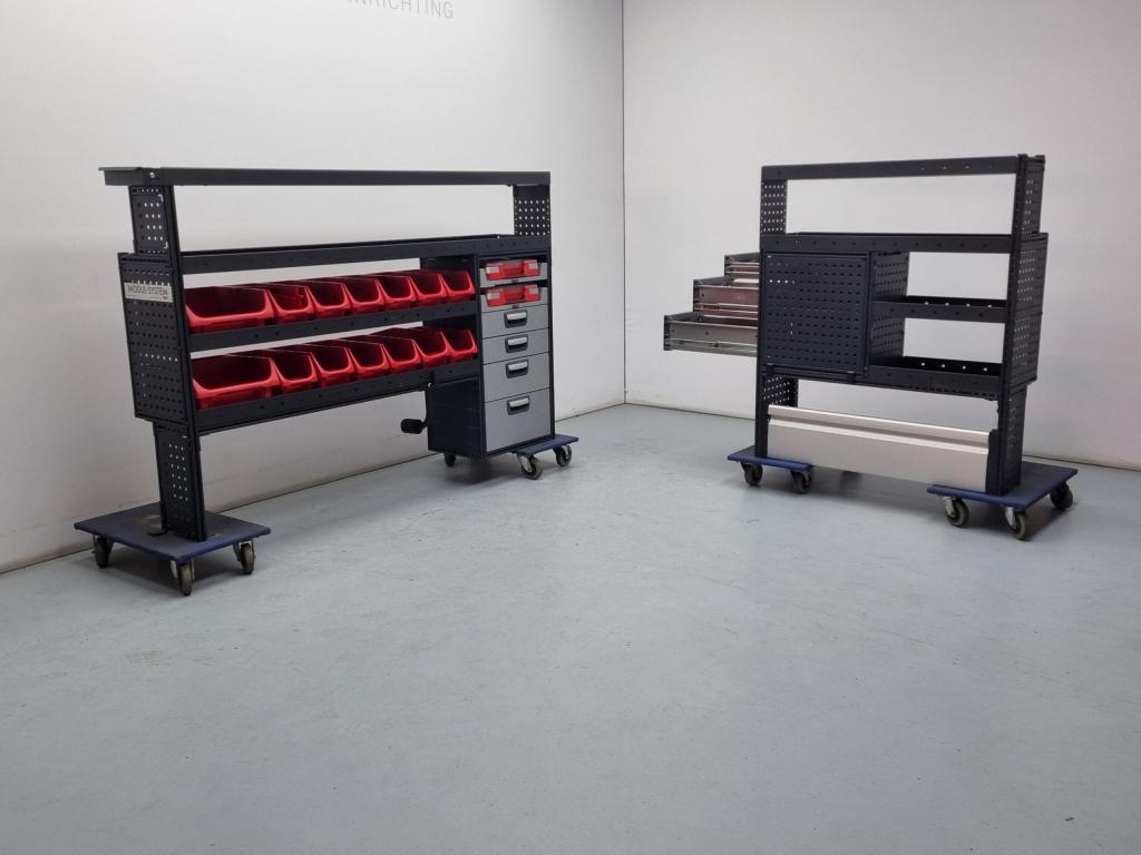 Modul-System bedrijfswagen inrichting
