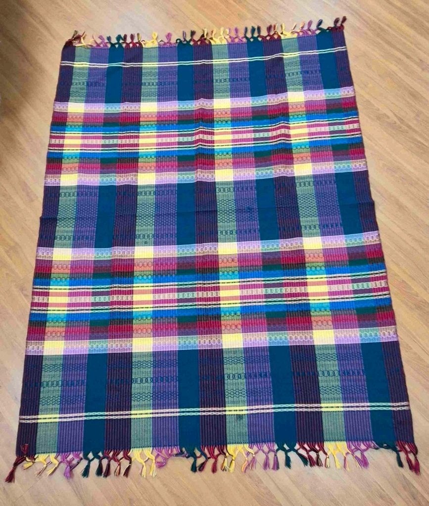 Kleurrijke grandfoulard 194/148 cm, Djt@dejuistetoon.eu, Ophalen of Verzenden, Zo goed als nieuw, Mon Plaisir 19, Etten-Leur, Netherlands