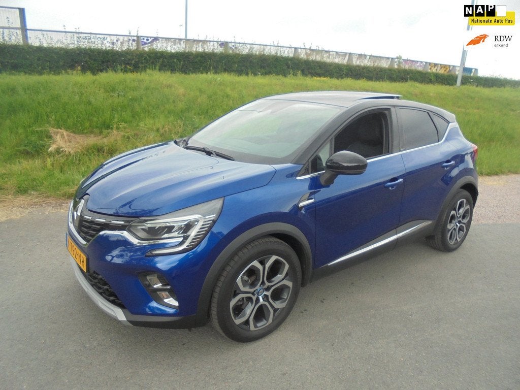 Renault Captur Renault Captur 1.6 E-Tech Plug-in Hybrid Auto, Auto's, Renault, 77 km/l, 4 cilinders, Blauw, Bedrijf