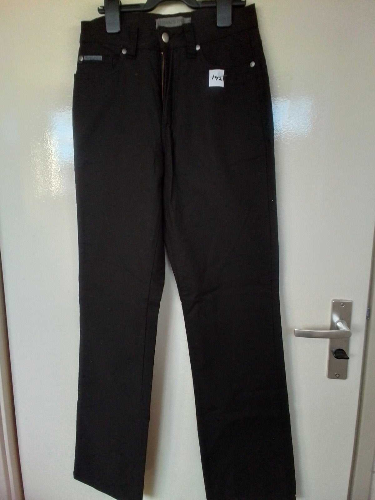 142 Zwarte broek van Brams Paris W29 L32, Zwart, Ophalen of Verzenden, Zo goed als nieuw, Maat 36 (S)