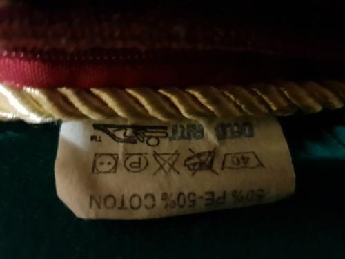 Sierkussen slopen met rits en afgezet met goudkleurige bies,, Ophalen of Verzenden, 'T Olde Gre-j, Info@toldegrej.nl, Endepoelstraat 20f Didam