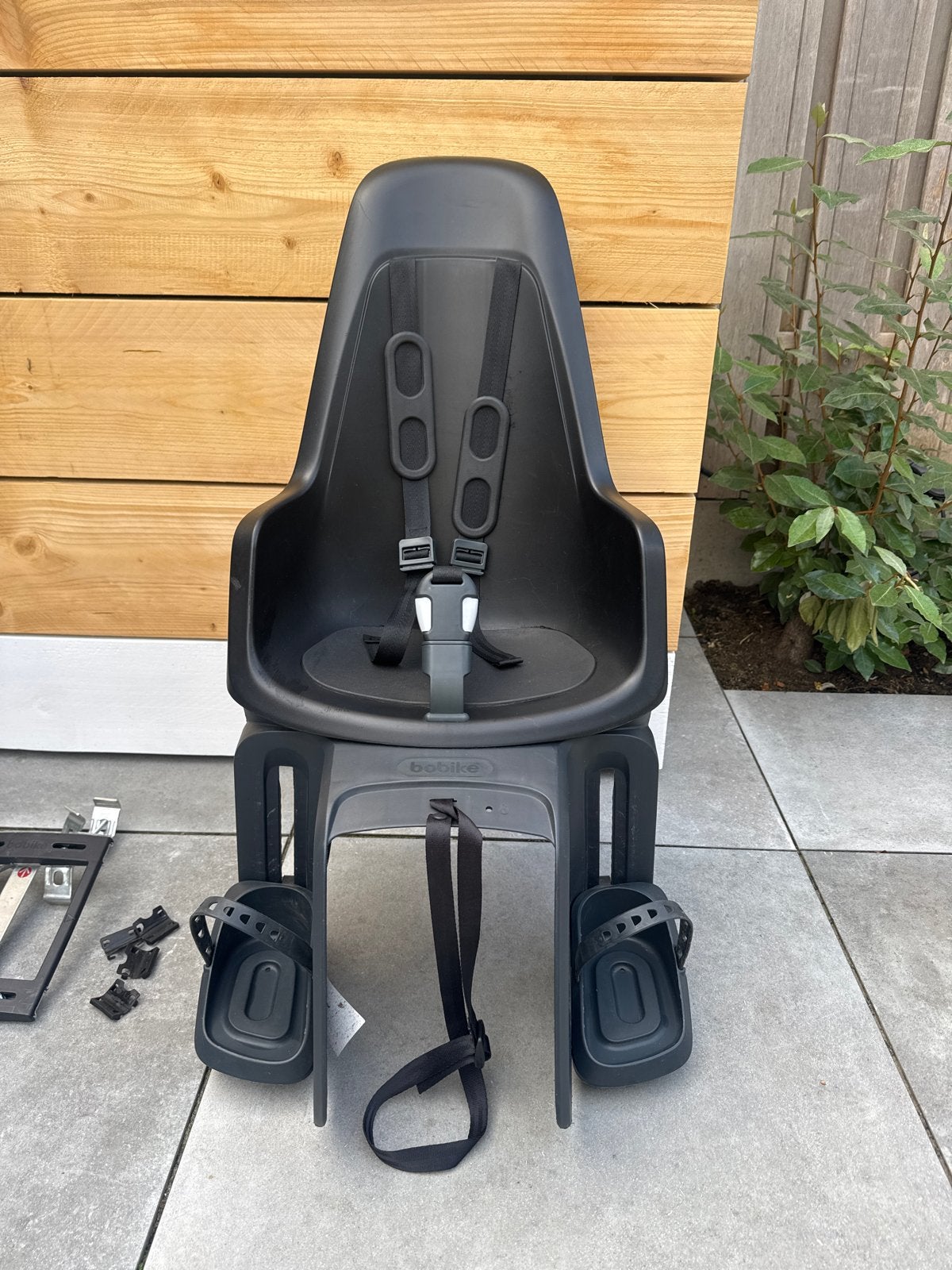 Bobike kinddr fietsstoel achterzitje, zwart, Fietsen en Brommers, Fietsaccessoires | Fietsstoeltjes, Ophalen, Achterzitje, 9 t/m 36 kg