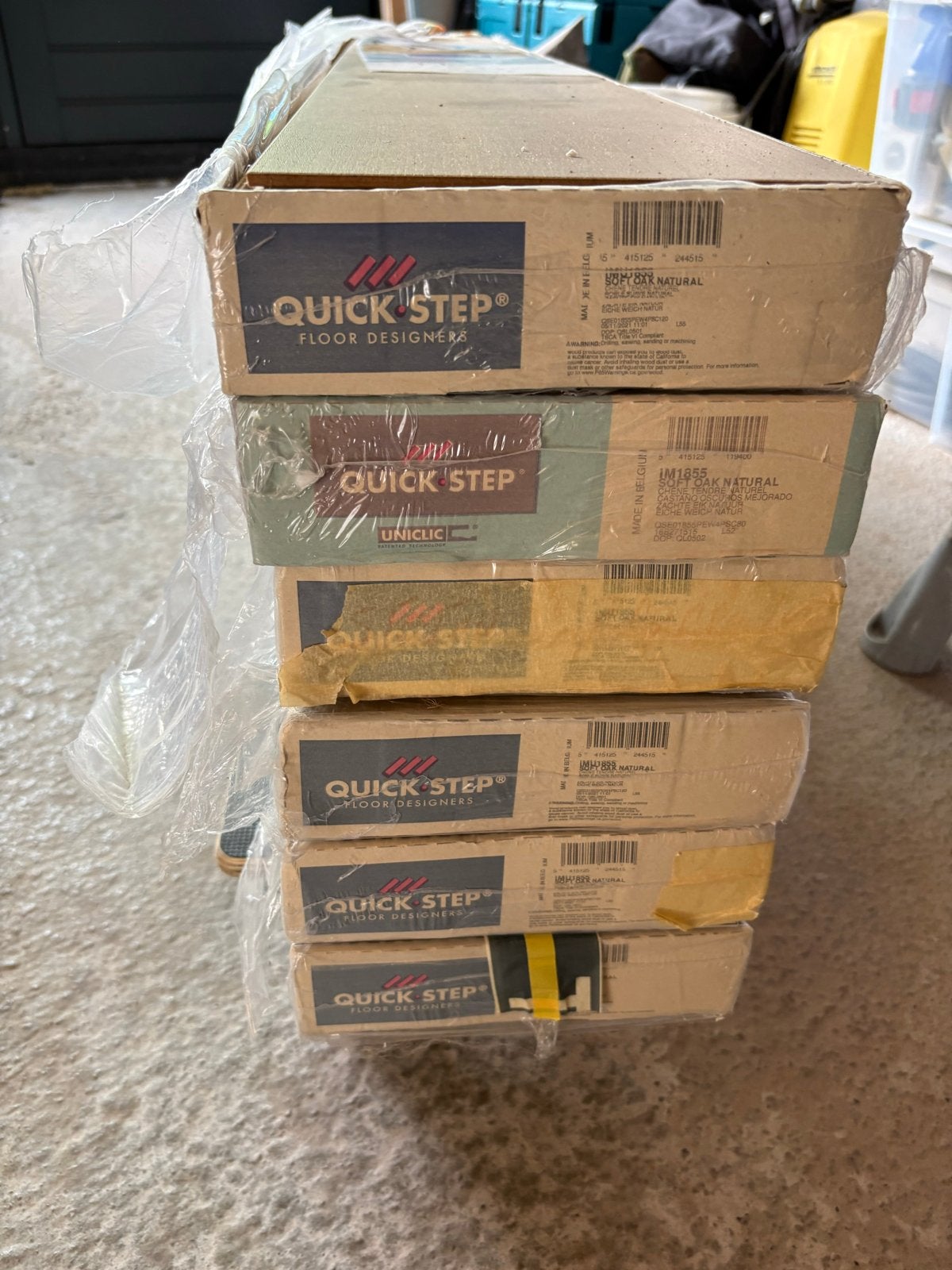 Laminaat Quick-Step (IM1855) 7,86m2 voor maar 150,-!, Ophalen, Nieuw, 5 tot 10 m², 10 tot 30 cm