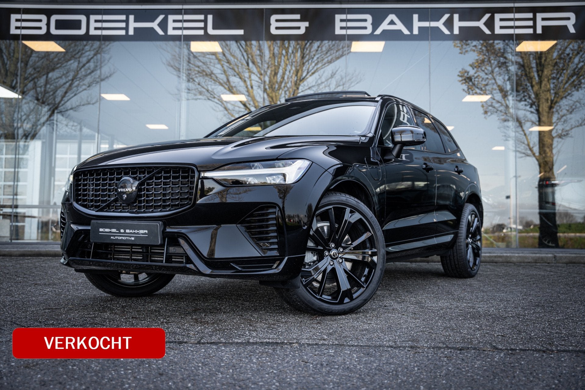 Volvo XC60 T8 Recharge AWD Ultra Black Edition * Ventilatie, Automaat, Gebruikt, 4 cilinders, Zwart