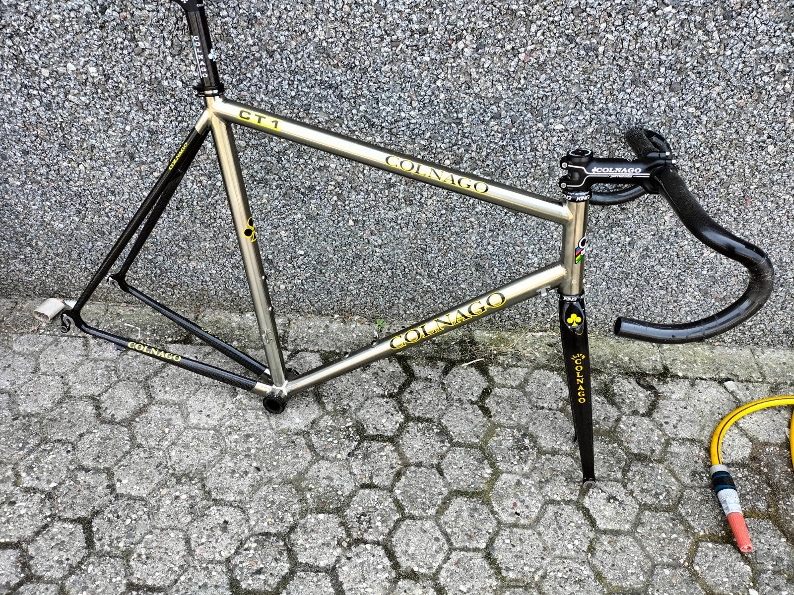Colnago titaan  ct-1 frame set .., Gebruikt, Carbon, 57 tot 61 cm, Meer dan 20 versnellingen