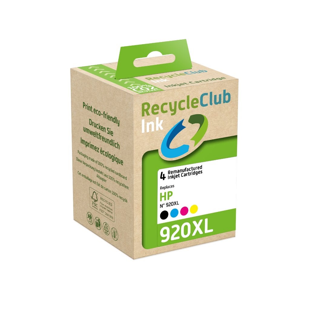 HP inkt 920XL Multipack zwart + 3 kleuren - Nieuw & gesealed, Verzenden, Nieuw, Cartridge, Hp