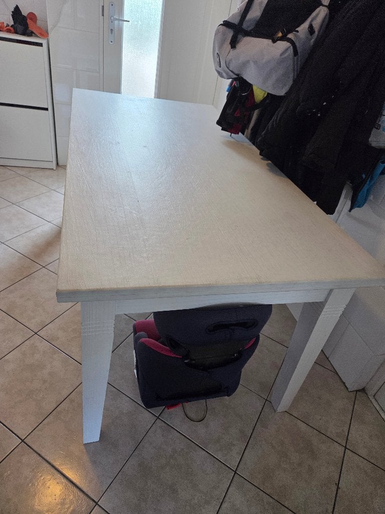 Tafel, Huis en Inrichting, Tafels | Eettafels, Ophalen, Gebruikt, 50 tot 100 cm, Vijf personen of meer