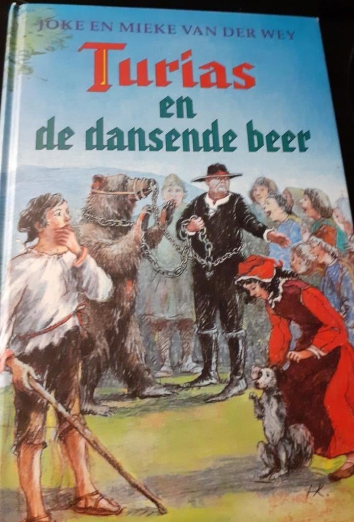 Turias en de dansende beer - Joke en Mieke van der Wey, Ophalen of Verzenden, Zo goed als nieuw, Joke en Mieke van der Wey, Fictie algemeen