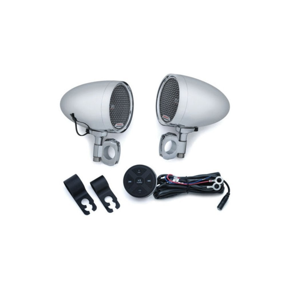 Audio speakerset motorfiets Kuryakyn Road Thunder Speakers, Motoren, Ophalen of Verzenden, Nieuw