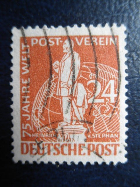 Postzegels Duitsland Berlijn 1949 UPU nr. 37 - cw. 1,00., Ophalen of Verzenden, BRD, Gestempeld