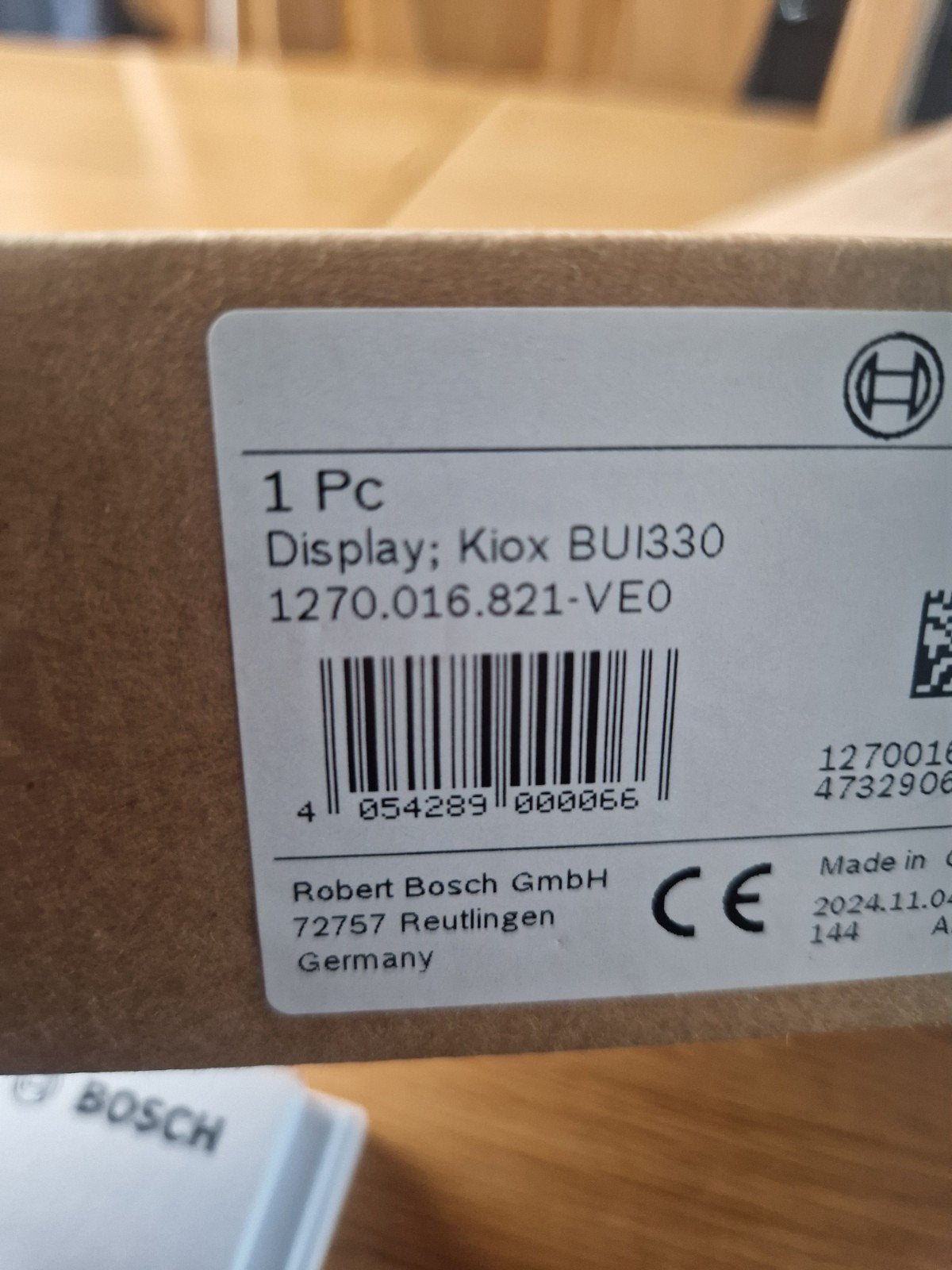 Bosch Kiox BUI330 Display - Nieuw in doos, Fietsen en Brommers, Fietsaccessoires | Fietscomputers, Ophalen