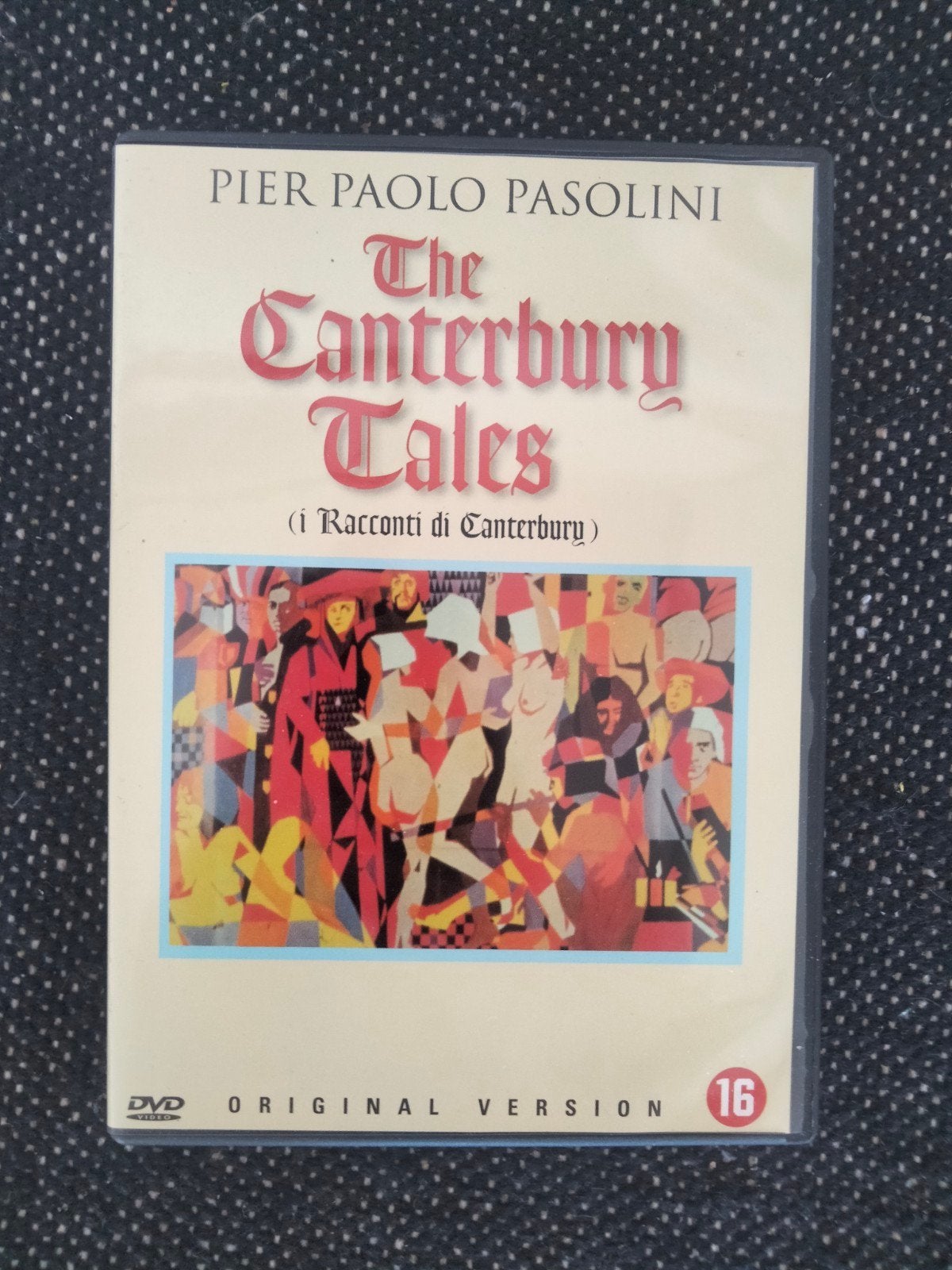 The Canterbury Tales - Pier Paolo Pasolini (DVD), Vanaf 16 jaar, Ophalen of Verzenden, Gebruikt, Historisch of Kostuumdrama
