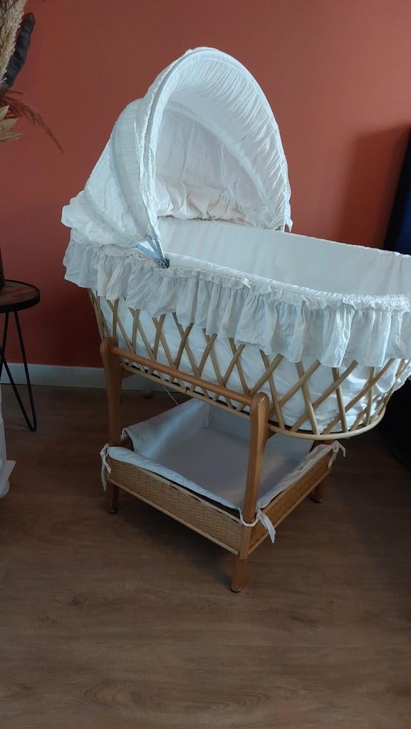 Cools petito rotan/houten wieg, Ophalen
