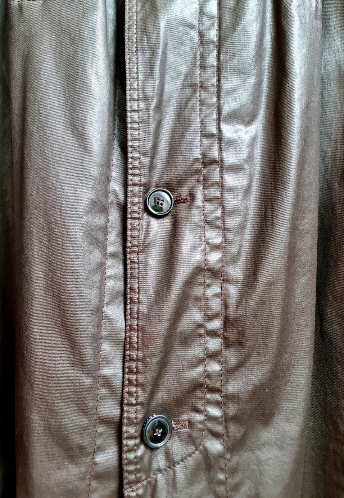 Prachtige Camel Active herenjas waxcoat maat 70 3XL/4XL mooi, Ophalen, Bruin, Overige maten, Gedragen