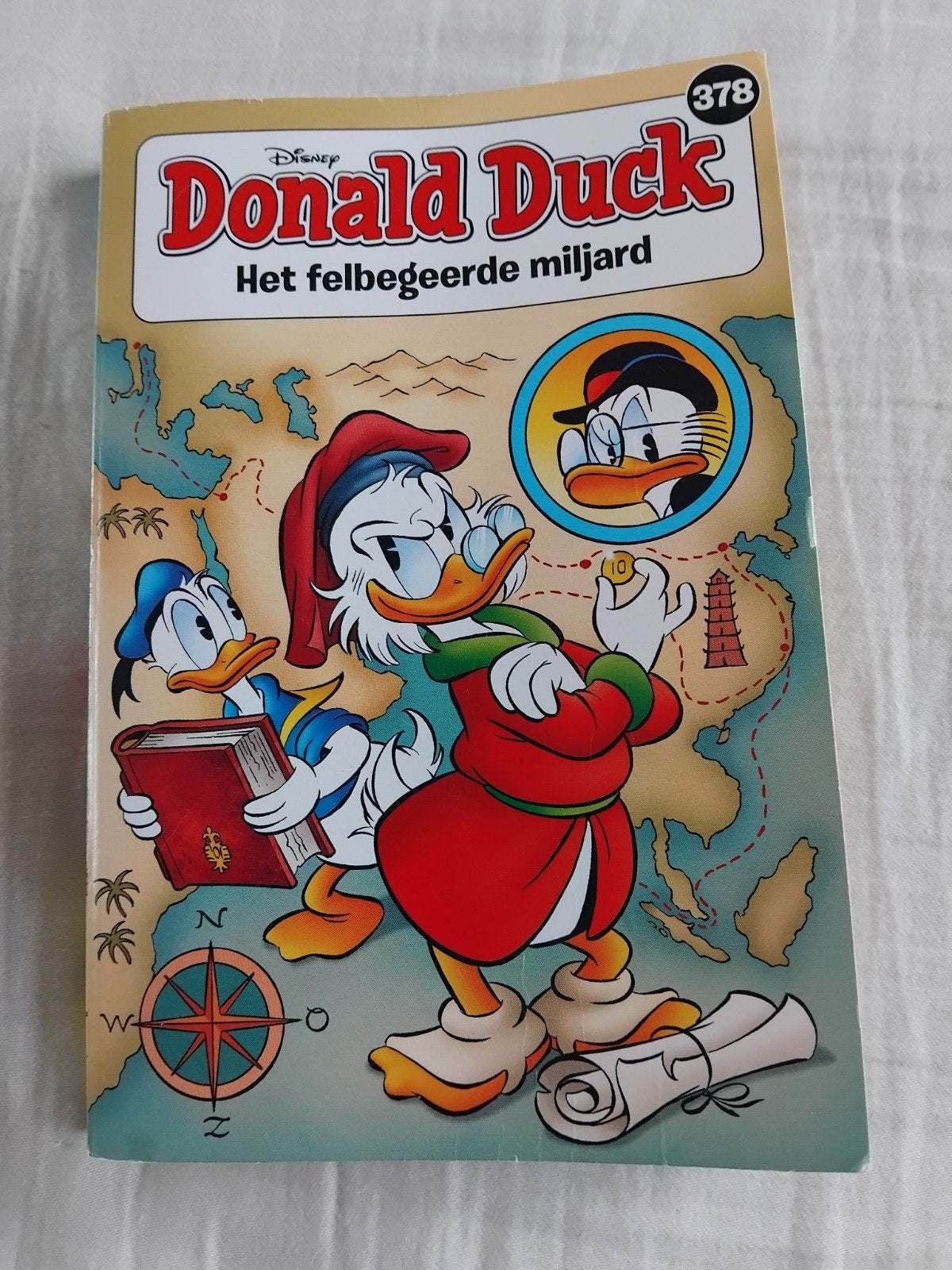 Donald Duck pocket 378 - Het felbegeerde miljard, Eén stripboek, Ophalen of Verzenden, Gelezen, Walt Disney