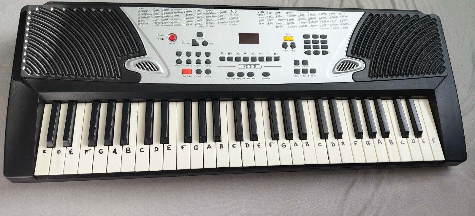 Parquer TEC530C Elektronisch Keyboard - 54 Toetsen, Muziek en Instrumenten, Keyboards, Ophalen, Gebruikt, Overige aantallen, Overige merken