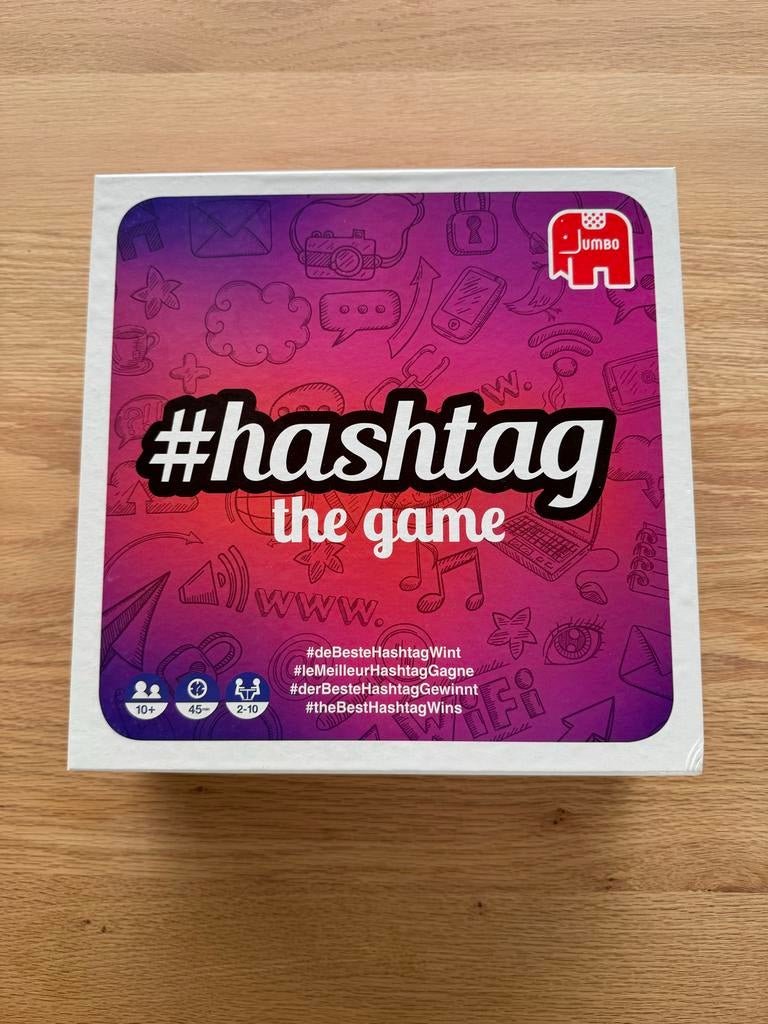 #hashtag the game - Jumbo spel, Een of twee spelers, Ophalen of Verzenden, Zo goed als nieuw