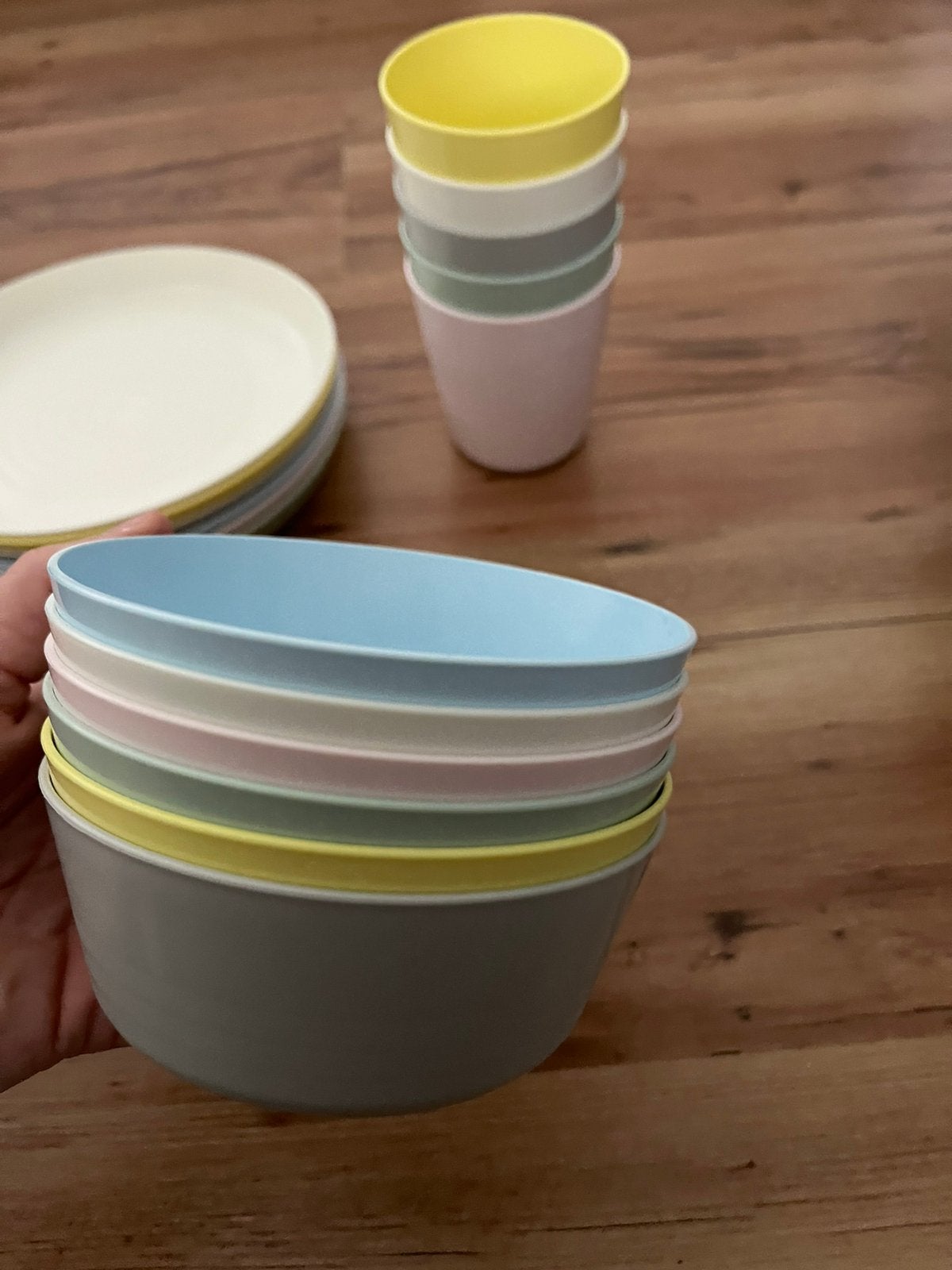Plastic bordjes, bakjes en bekertjes, Ophalen of Verzenden