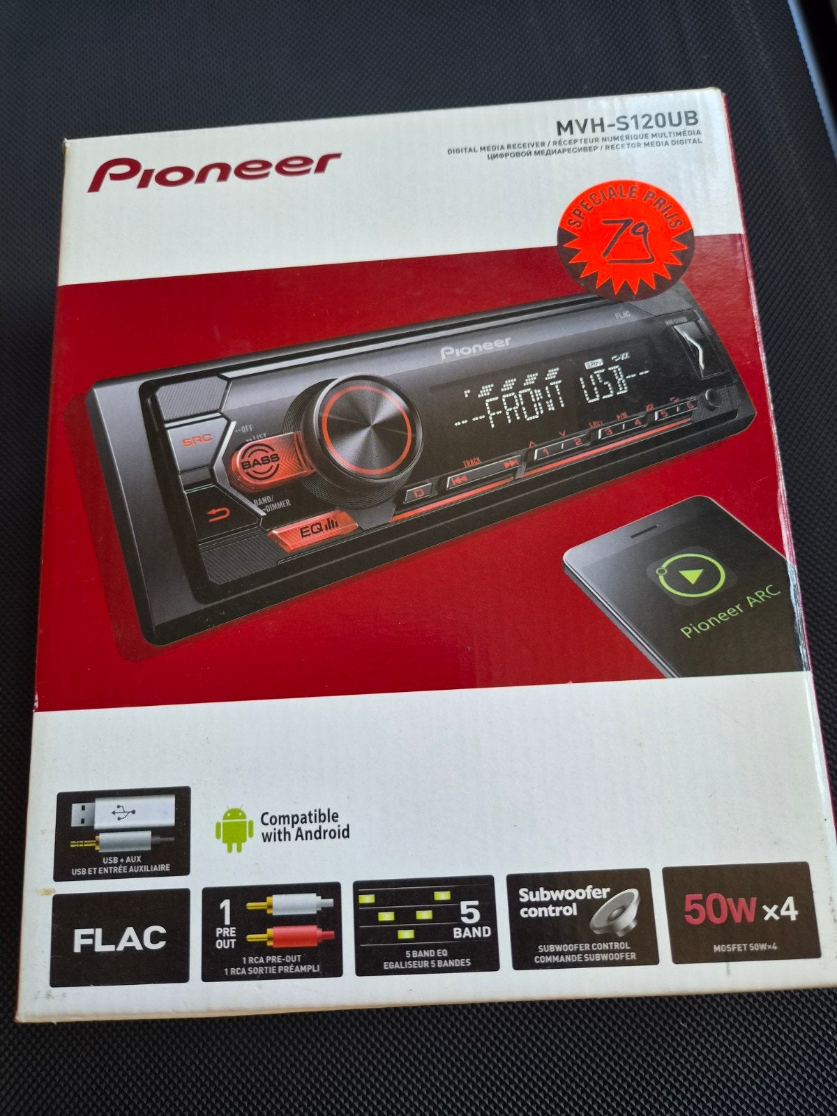 Pioneer MVH-S120UB Autoradio - Bijna nieuw, Ophalen of Verzenden, Zo goed als nieuw