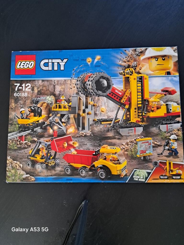 Lego 60188 city mijnbouw expert 7-12 (nieuw), Kinderen en Baby's, Speelgoed | Duplo en Lego, Ophalen of Verzenden, Zo goed als nieuw