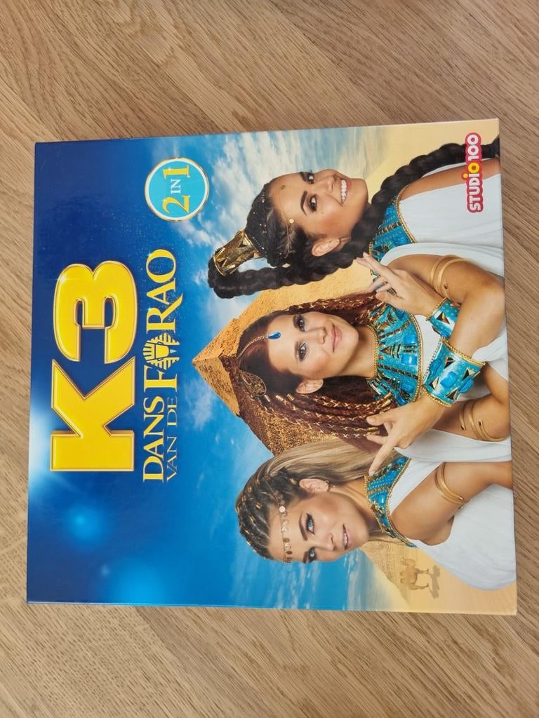 Spel K3 farao (2 spellen in 1), Drie of vier spelers, Ophalen of Verzenden, Zo goed als nieuw