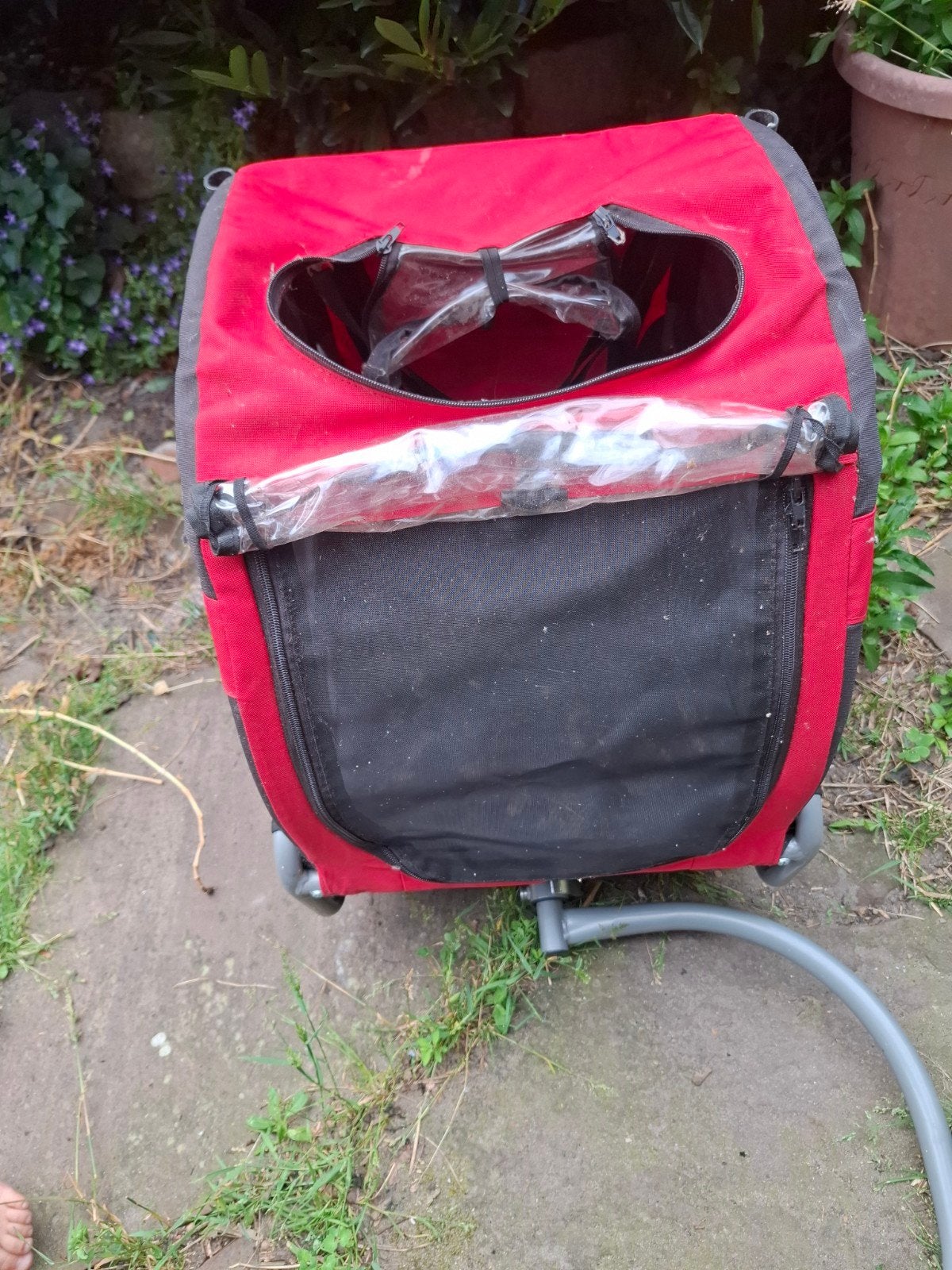DutchDog Doggyride Hondenkar - Rood, zgan, Fietsen en Brommers, Fietsaccessoires | Aanhangers en Karren, Ophalen, DutchDog Doggyride