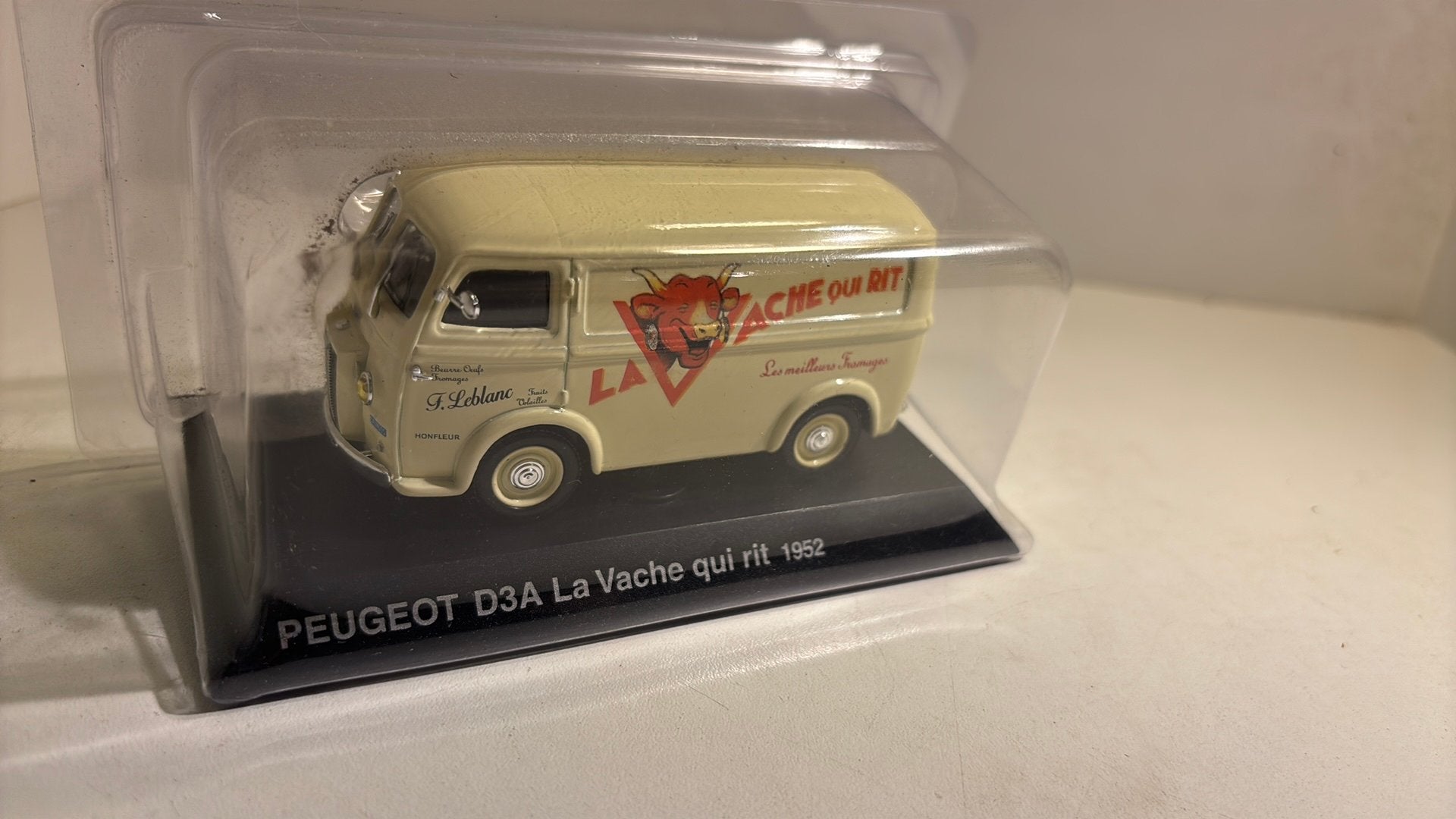 Peugeot d3a la vanche qui rit 1953 ixo 1.43, Overige merken, Auto, Ophalen of Verzenden, A
