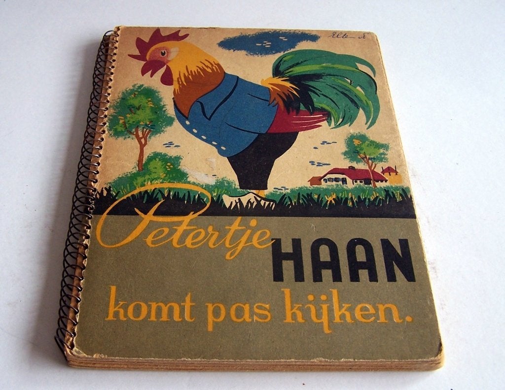 Antiek leesboekje-Petertje Haan komt pas kijken. Zeldzaam., Antiek en Kunst, Antiek | Boeken en Bijbels, Ophalen of Verzenden