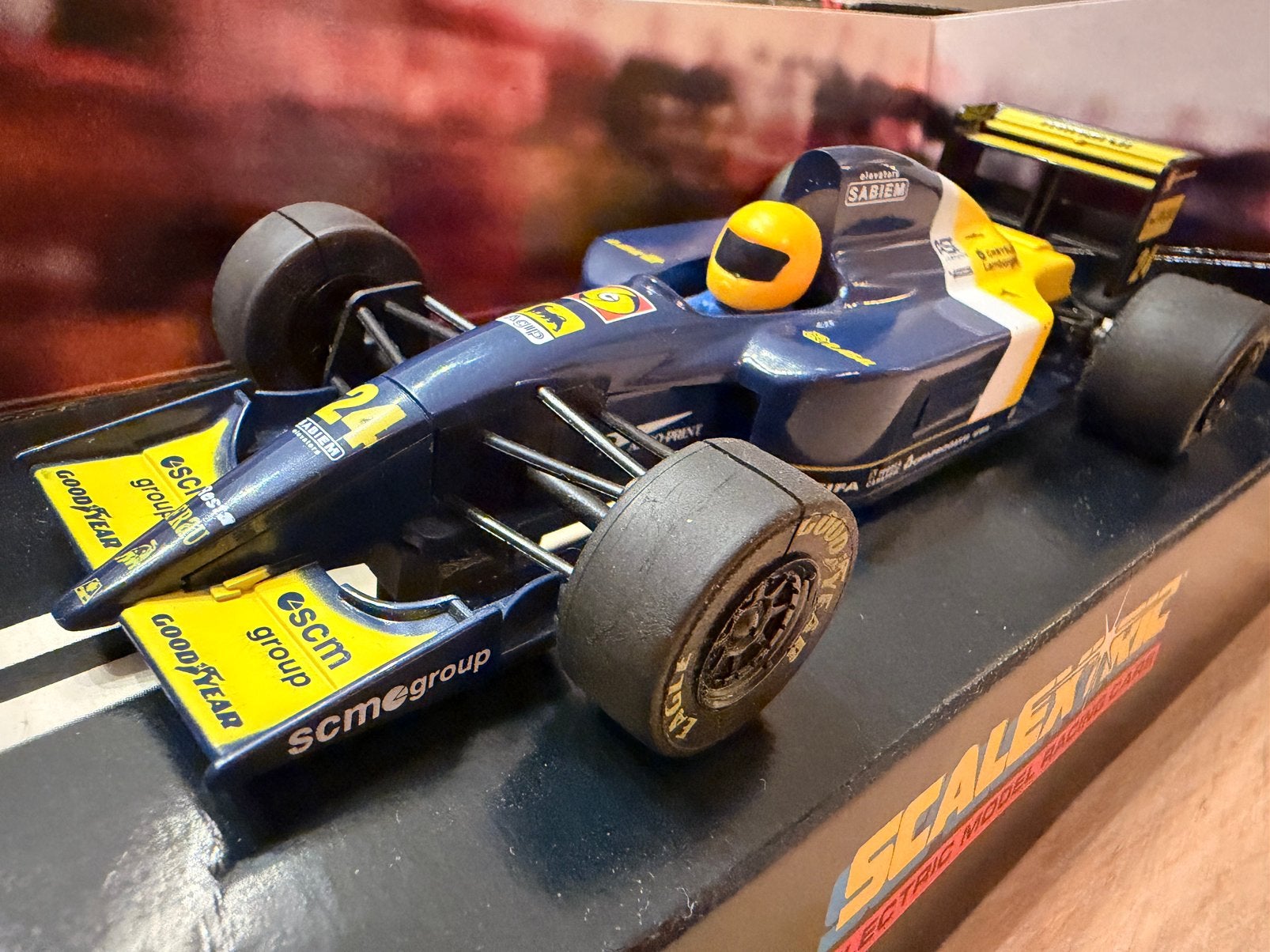 Scalextric Minardi F1 1995, Ophalen of Verzenden, Elektrisch, Overige merken