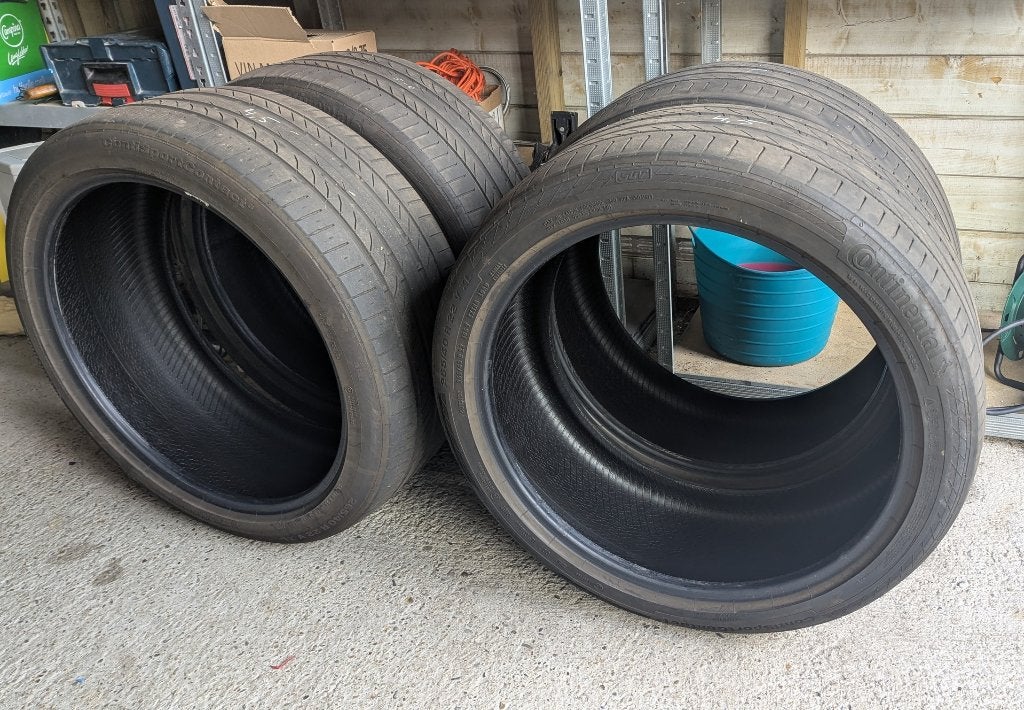 Continental ContiSportContact 265/40 R22 V XL 4 banden, Ophalen, Gebruikt
