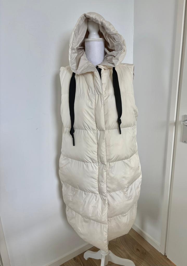 Someday reversible lange bodywarmer - maat 40, Kleding | Dames, Bodywarmers, Ophalen of Verzenden, Nieuw, Maat 38/40 (M), Wit