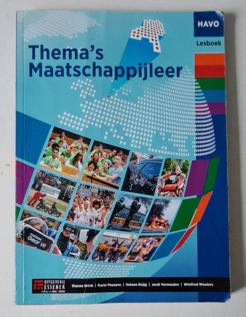9789086744404 Thema's Maatschappijleer Lesboek havo, Boeken, Verzenden, Gelezen, HAVO