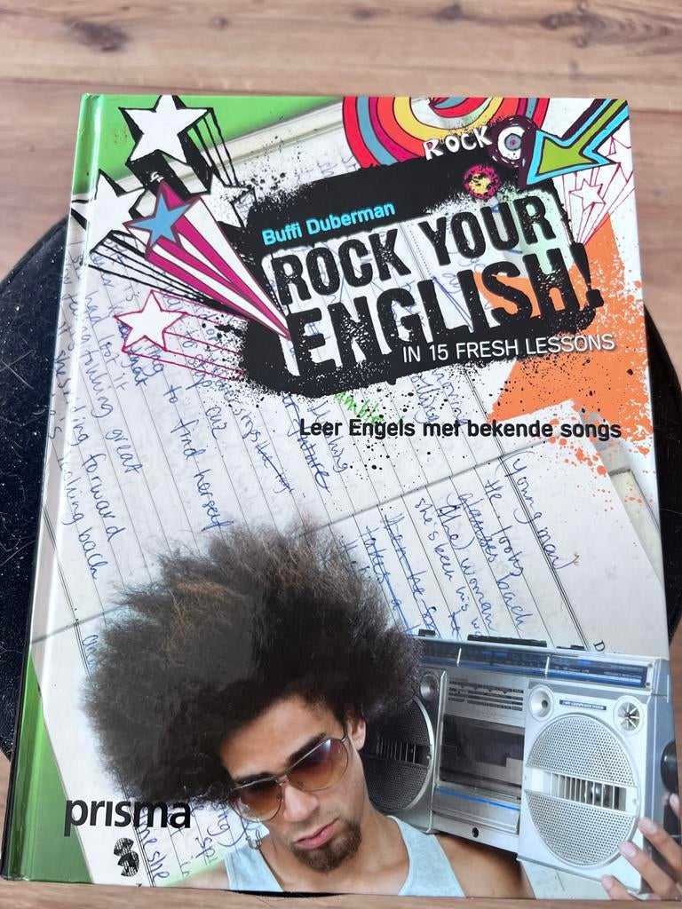 Prisma Rock Your English! Boek + CD - Leer Engels met songs, Ophalen of Verzenden, Alpha, Gelezen, Overige niveaus