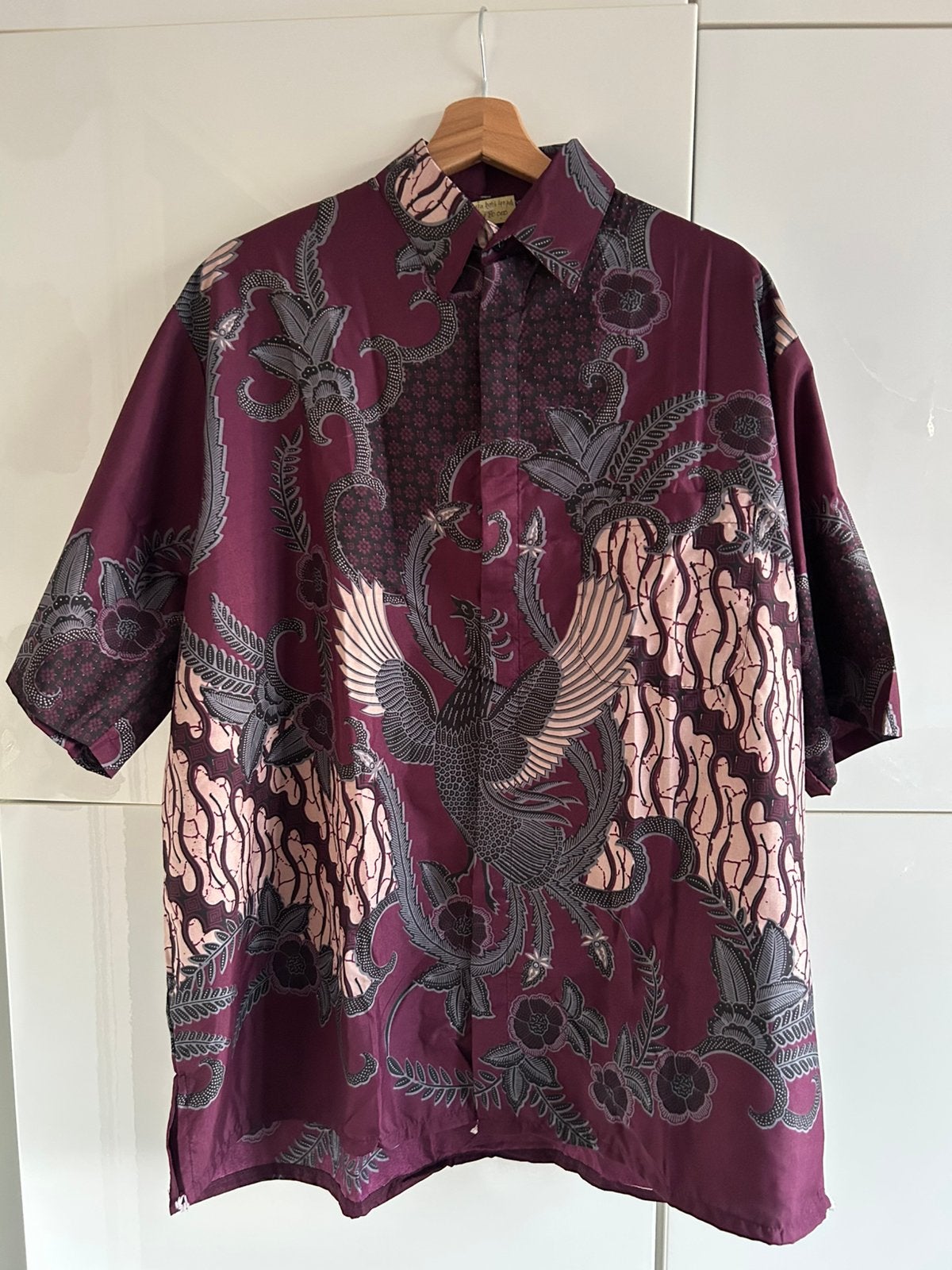 Indonesische batik overhemden, grote maten (4XL-6XL), Kleding | Dames, Ophalen of Verzenden, Zo goed als nieuw, Maat 46/48 (XL) of groter