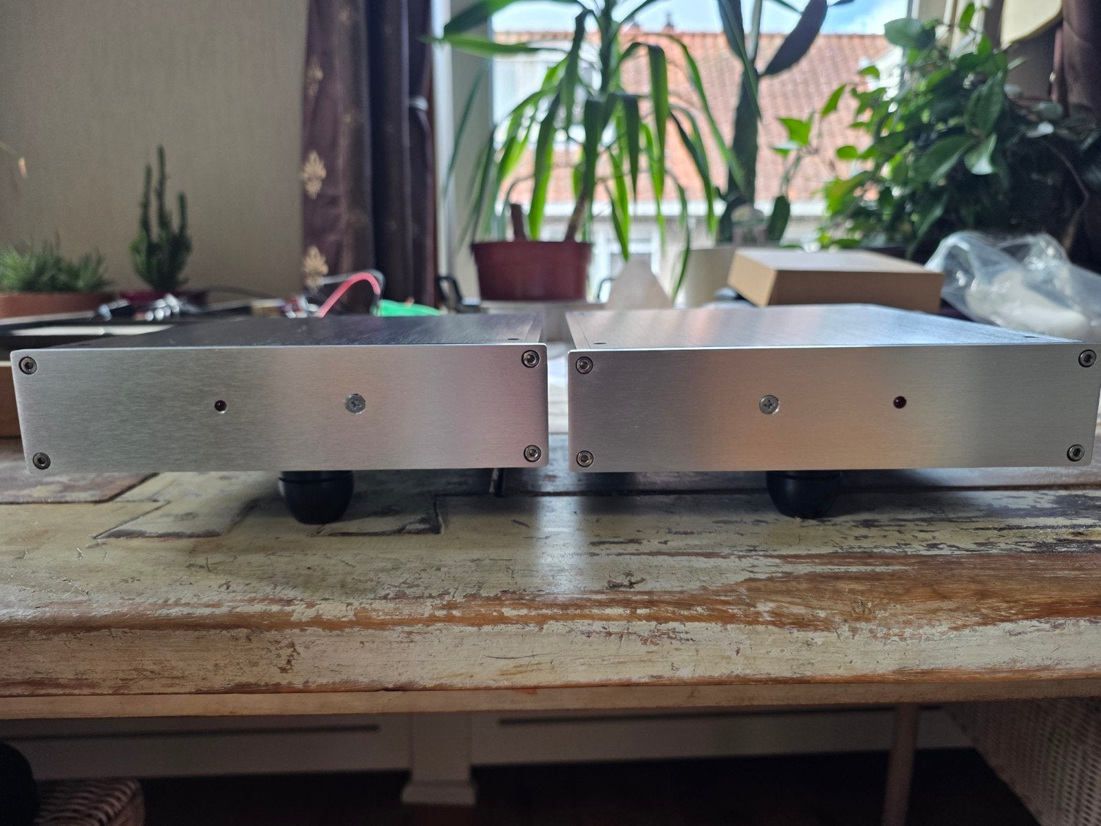 Audiosector chip versterkers (2  mono), Ophalen of Verzenden, Zo goed als nieuw, Overige systemen, Overige merken