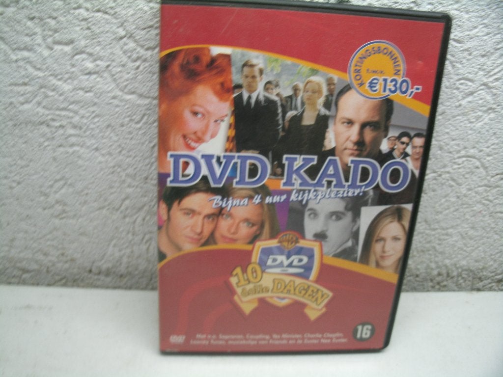 dvd 184b dvd cadeau 4 uur kijkplezier, Alle leeftijden, Ophalen of Verzenden, Zo goed als nieuw