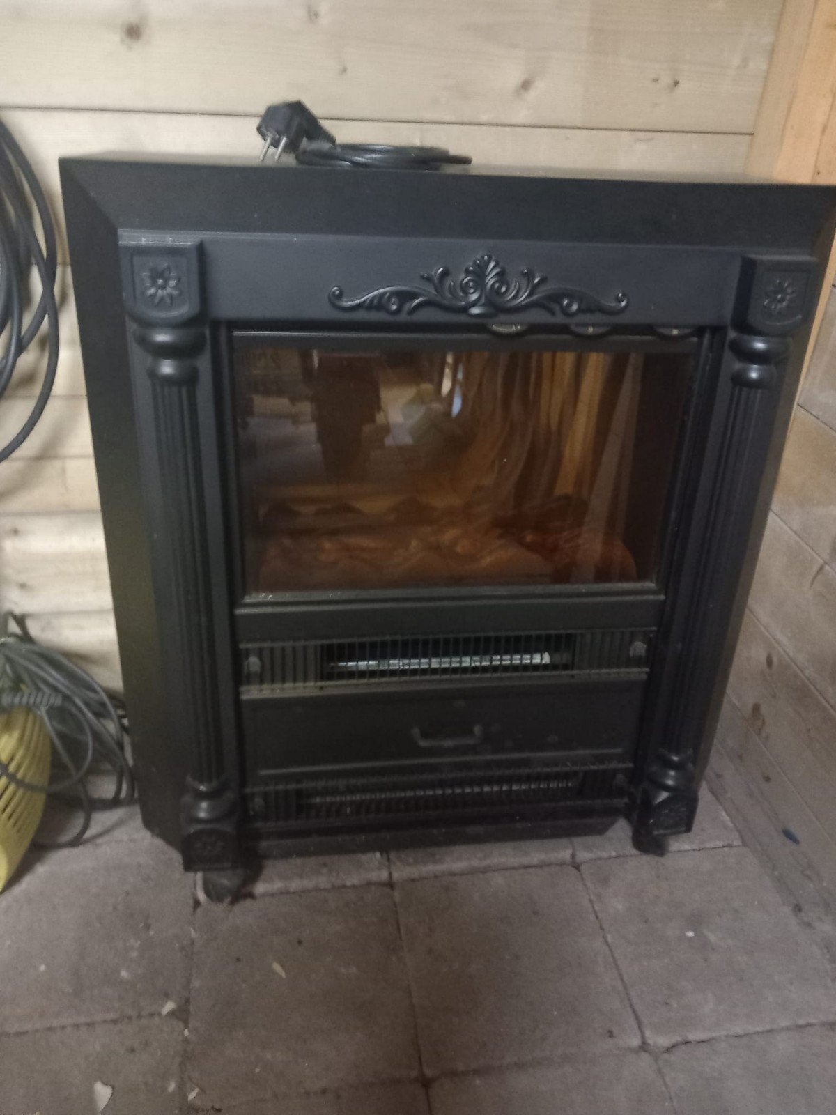 Elektrische kachel met sfeerhaard effect, Huis en Inrichting, Kachels, Gebruikt, Overige soorten, Elektrisch, Ophalen of Verzenden