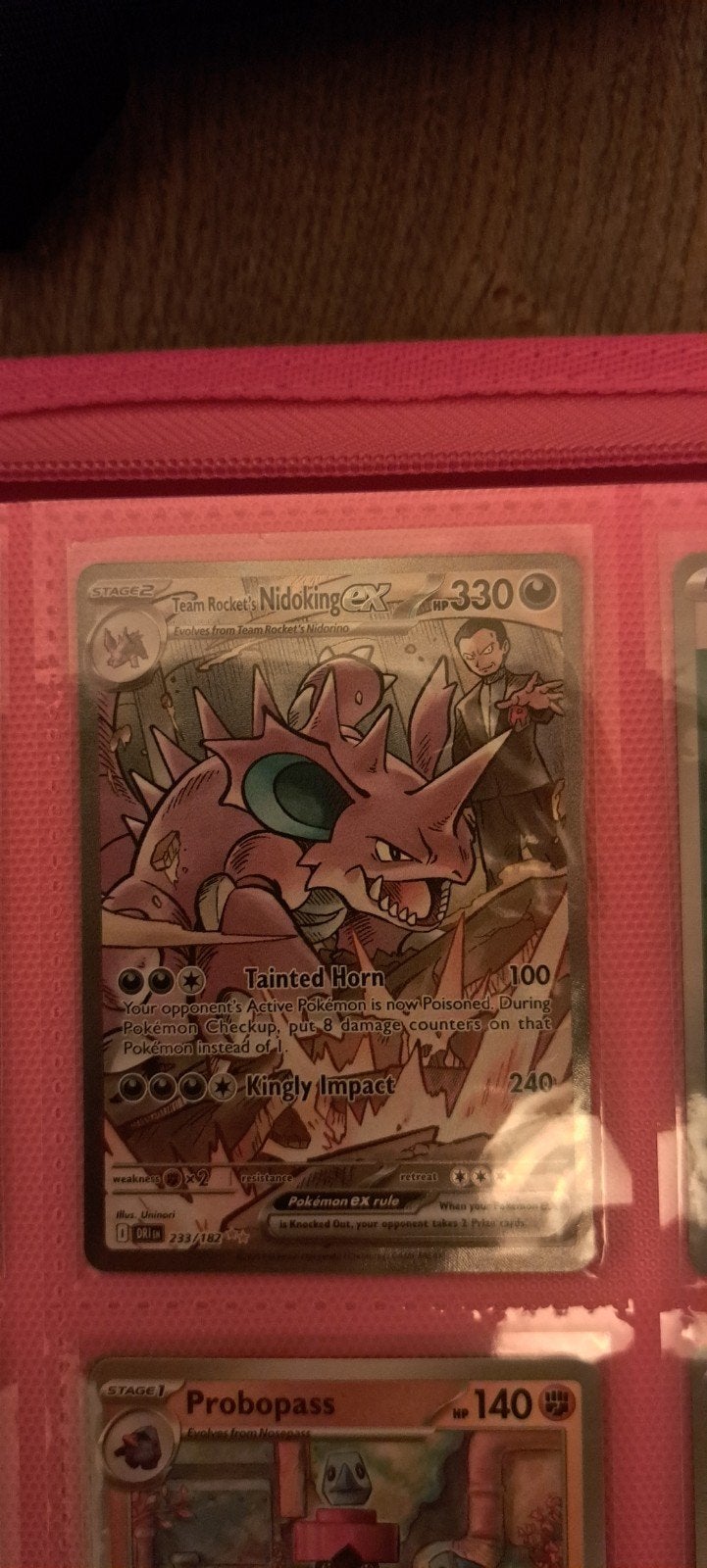 Nidoking ex, Ophalen of Verzenden, Zo goed als nieuw