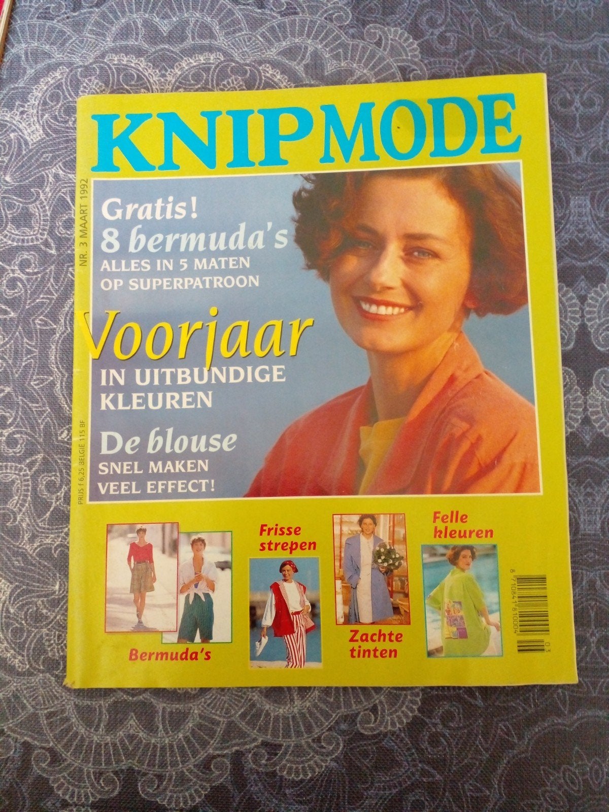 Knipmode Tijdschrift Maart 1992 - Patroonblad Inbegrepen, Verzenden